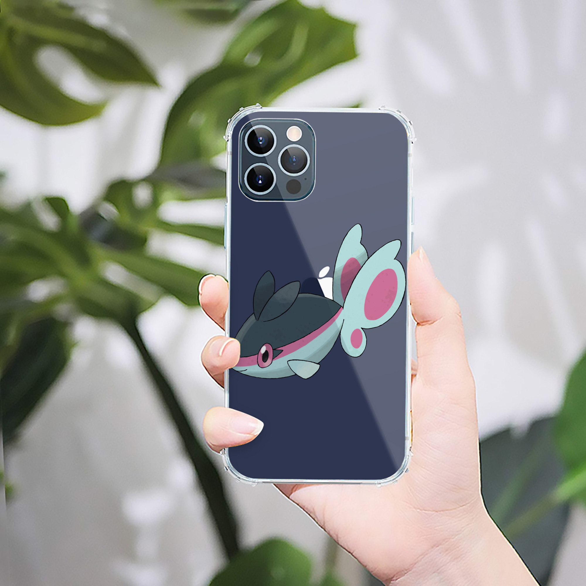 （画像用） ポケットモンスター Pokémon 【iPhone 12シリーズ対応】透明スマホケース（クリアソフトケース）